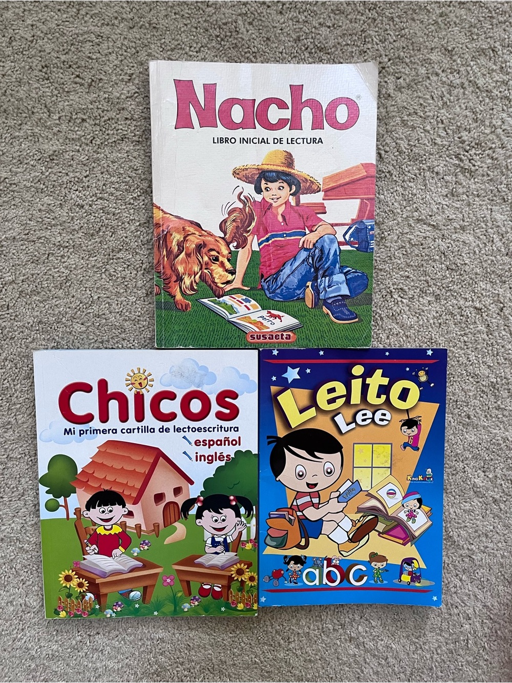 Kids Spanish Learning books